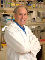 Dr. Dennis Drayna in lab