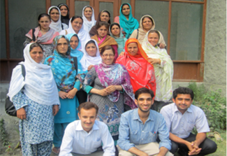 Colleagues together from the Population Studies and Biorisk Management Capacity Building in Pakistan Section of DIEPS