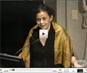 Webcast screenshot of Dr El-Sadr speaking