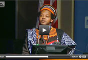 Screen capture of video of H3Africa Consortium