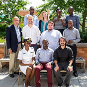 Dr. Roger Class with group of fellows in 2017