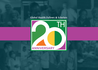 Logo of>Global Health Fellows & Scholars 20th Anniversary