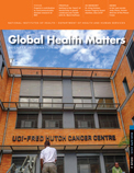 Cover of sample issue of Global Health Matters newsletter