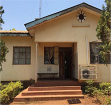 HIV clinic in Moshi, Tanzania, that served as the main study site for Manavalan's Fogarty fellowship project