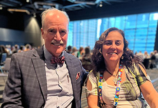 Dr. Peter Kilmarx (left) and Dr. Patty Garcia (right)