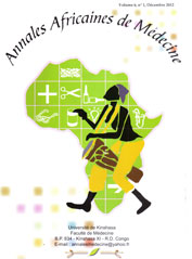 Cover of the journal Annales Africaines de Medicine