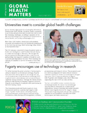 Cover of May June 2014 issue of Global Health Matters