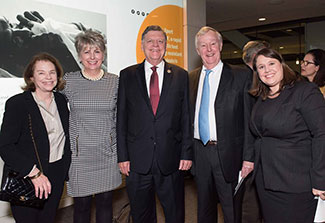 Group including Rep Tom Cole following CHTC award