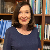 The photograph shows Dr. Judith Levy