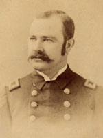 Dr. Joseph James Kinyoun in military uniform, around 1886 