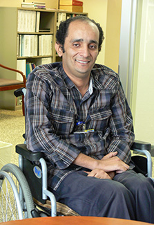 Photo of Dr. Mohamed Seif El-din who is smiling 