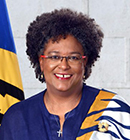 Headshot of Mia Mottley