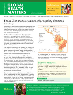 Cover of March April 2016 issue of Global Health Matters