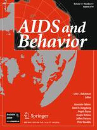 AIDS and Behavior Cover