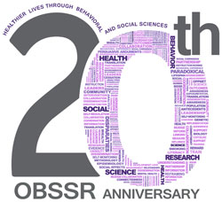 20th OBSSR anniversary: healthier lives through behavioral and social sciences. 0 in 20 shows word cloud