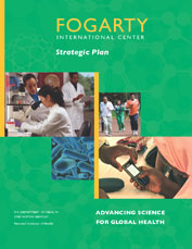 Cover of the Strategic Plan of the Fogarty International Center at NIH